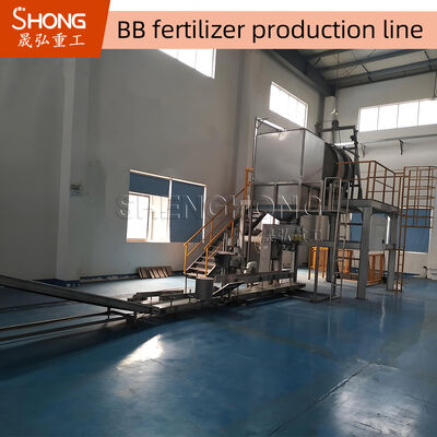 Lini Produksi Pupuk BB Efisiensi Kerja Tinggi dengan Kapasitas 1-5t/jam dan Daya 7,5+4,5KW