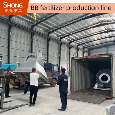 Lini Produksi Pupuk BB Berkapasitas Tinggi dengan Sistem Kontrol PLC dan Bahan Stainless Steel