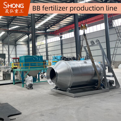 Mesin Pencocokan Lini Produksi Pencampur Pupuk BB Bentuk Oval