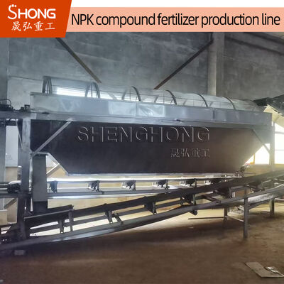 Sistem Produksi NPK dengan Daya 18,5kw, Diameter Granules 2,5-20mm dan Kapasitas 1-2 Ton Per Jam untuk Granulasi Pupuk Efisien