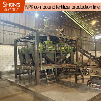 Lini Produksi Pupuk NPK Tingkat Granulasi Tinggi dengan Kontrol PLC Penuh dan Konsumsi Energi Rendah