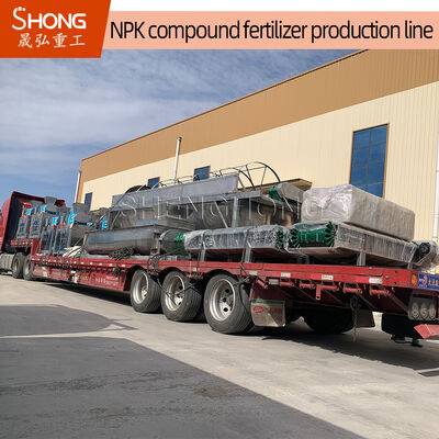 5t/h Kapasitas Powder Kimia NPK Pupuk Produksi Line dengan Double Roller Extrusion Granulator