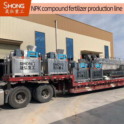 8-10 TON/H SDZ Series Demand Voltage NPK Fertilizer Production Line untuk granulasi pupuk senyawa