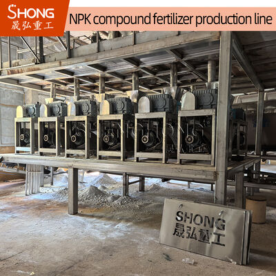 PLC Terkontrol Urea Komposisi Pupuk Produksi Line untuk 2mm Granules Pabrik
