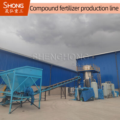 Lini Produksi Pupuk NPK Proses Kering dengan Ukuran Butiran 2-4mm dan Kandungan Gizi ≥ 90%