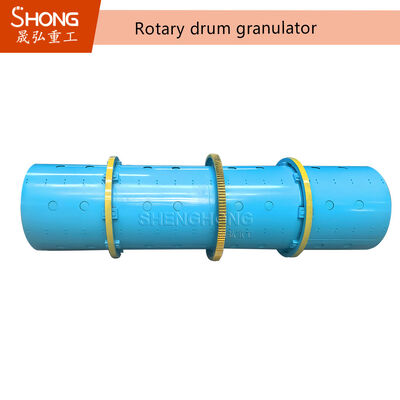 Mesin Granulator Drum Putar dengan Struktur Baja Tahan Lama untuk Operasi Berkelanjutan yang Stabil dan Kapasitas 1-30 T/H