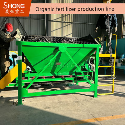 Garis Produksi Pupuk Organik dengan Teknologi Klik Pelletizer untuk Batching Mixing & Drying 1-20 ribu ton per tahun