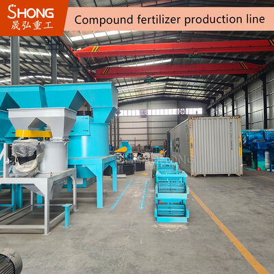 Lini Produksi Pupuk Senyawa NPK OEM yang Disesuaikan dengan Konfigurasi Fleksibel dan Kapasitas 1-50 T/H