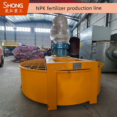 Dry Type Roller Press NPK Fertilizer Production Line dengan output tahunan 10000-15000t/tahun