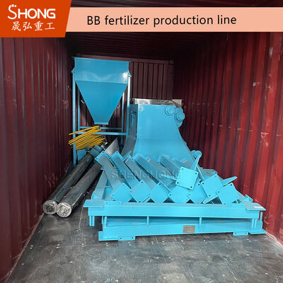 BB Fertilizer Production Line dengan Sistem Kontrol Otomatis untuk Penghematan Energi dan Perlindungan Lingkungan pada 6-12 Ton per Jam