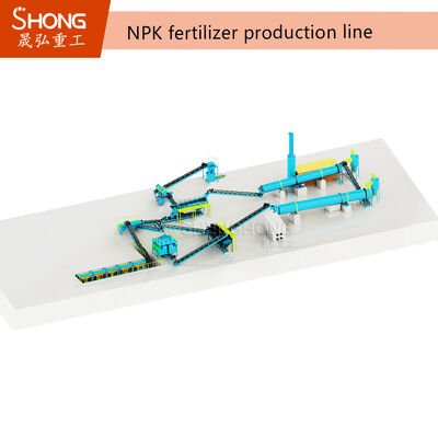Granulator Ekstrusi Ganda Roller Bertahan Abrasi Berat dengan Shell Roller yang Dapat Diganti untuk Pabrik Pupuk NPK