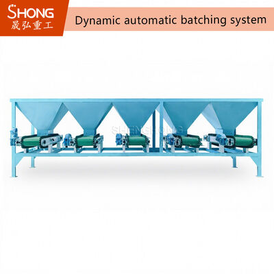 PLC Control Stainless Steel Sistem Batching sepenuhnya otomatis dengan Load Cell Weighing Fertilizer Dosing Machine